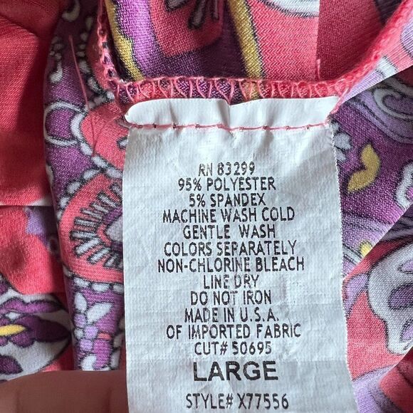 Tiana B. Colorful Midi Dress Size L - Picture 5 of 5